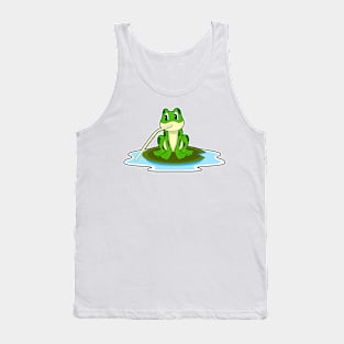 Frog Water Drinking straw Tank Top